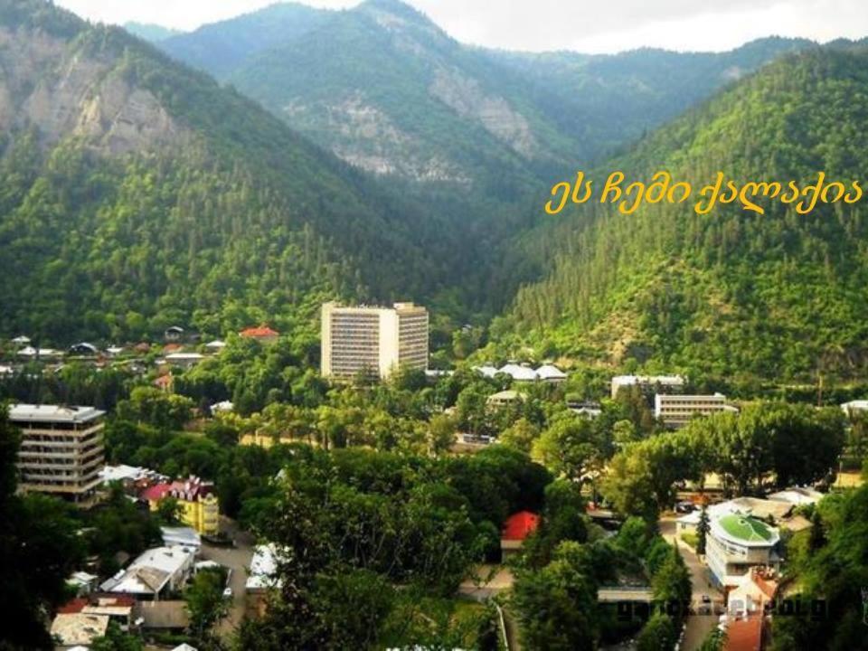 Guest House Besarioni Bordzjomi Buitenkant foto